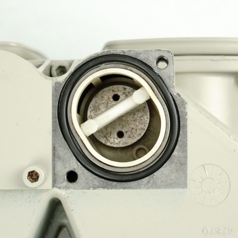 PMP Wayne® iMeter™, 2-sided, Special - Right-Side Top Inlet, Left-Side Bottom Inlet. PMP 26038.