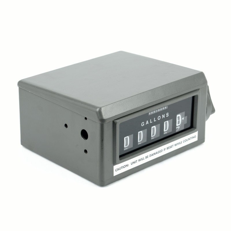 PMP Visible Register 7887 Series - New Style - Whole Gallons - With Case Setup for Pulser. PMP 31008-3, OEM 788700-001.