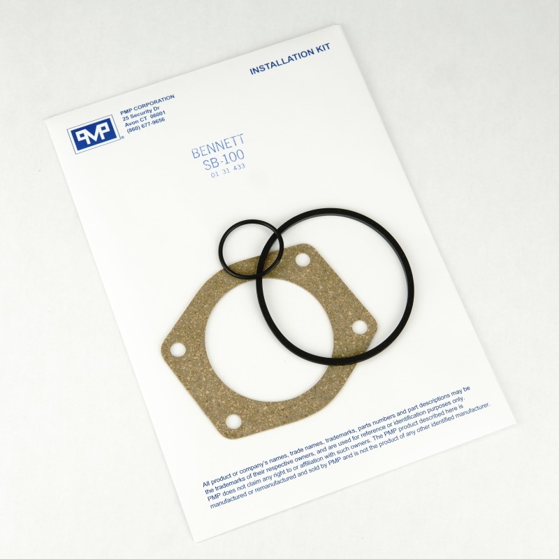 PMP Install Kit for Bennett® SB100™ Meters  (PMP Part Numbers 21000, 21021, 21022) (Also referred to as PMP 01-31-433). PMP 82102.