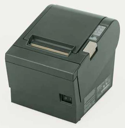 PMP Epson® TM-T88III Printer, Gray - Serial. PMP 68711-S, OEM M129C.