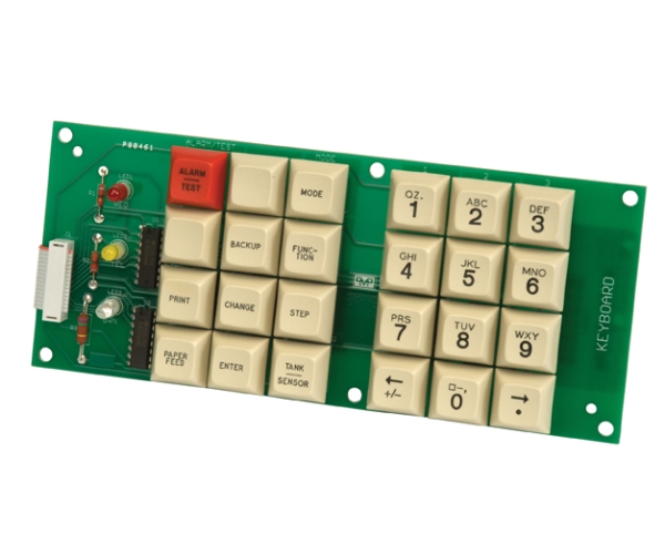 PMP PMP Keyboard for Veeder- Root® TLS™ with keycaps, new. PMP 62601, OEM 329223-003, 329328-002.